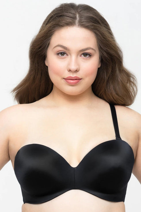 Curvy Couture Smooth Strapless Smooth Strapless Multi-Way Bra